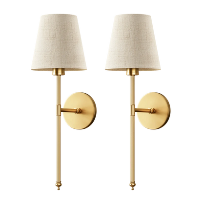 WIRELESS SAND WALL SCONCES (SET OF 2)