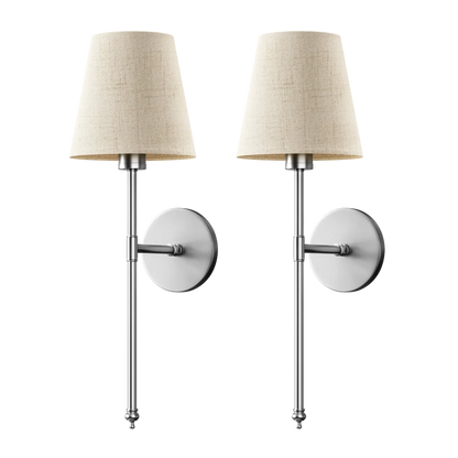 WIRELESS SAND WALL SCONCES (SET OF 2)