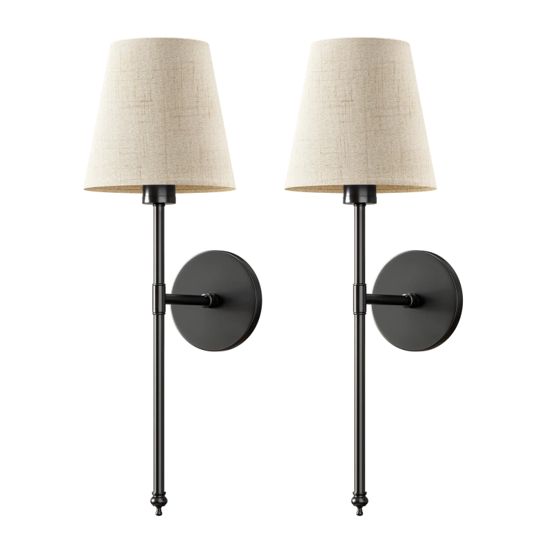 WIRELESS SAND WALL SCONCES (SET OF 2)