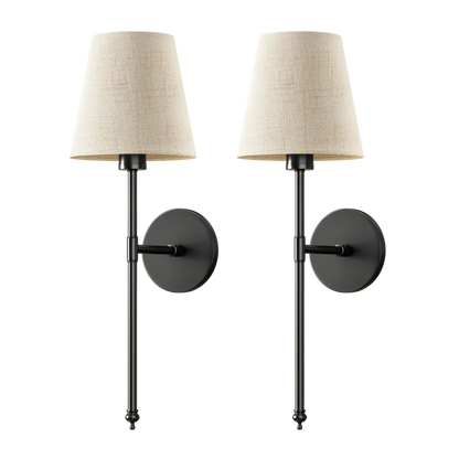 WIRELESS SAND WALL SCONCES (SET OF 2)