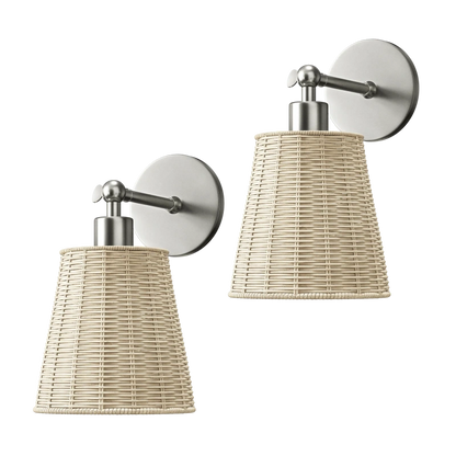 NATURAL WIRELESS WALL SCONCE