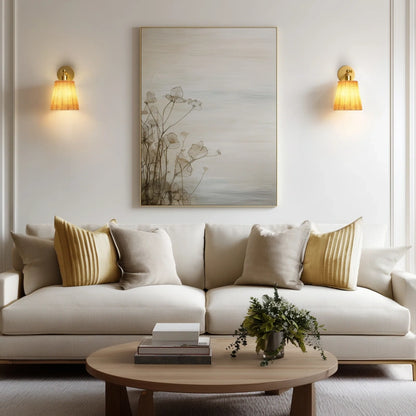 NATURAL WIRELESS WALL SCONCE