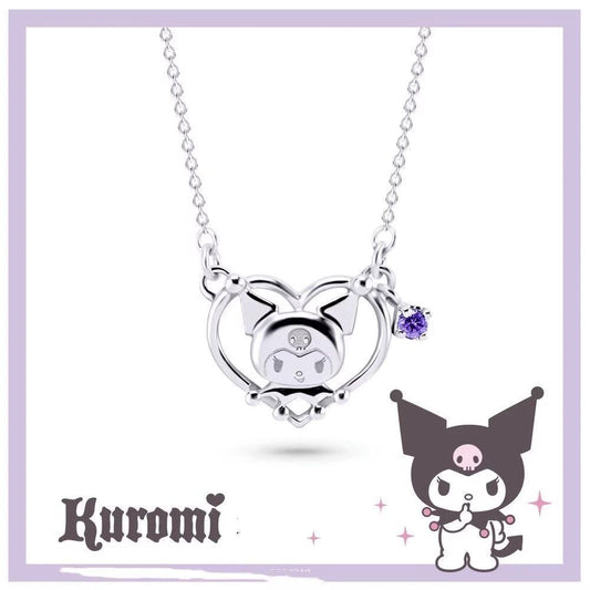 Necklace- HK Cinna Kuromi  Melody pretty gift