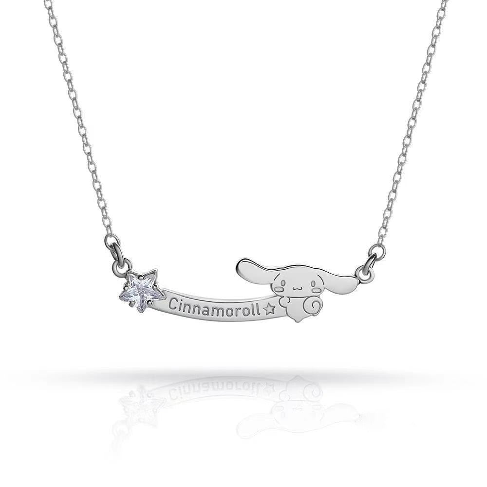 Necklace- HK Cinna Kuromi  Melody pretty gift