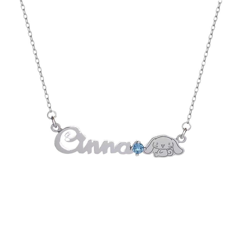 Necklace- HK Cinna Kuromi  Melody pretty gift