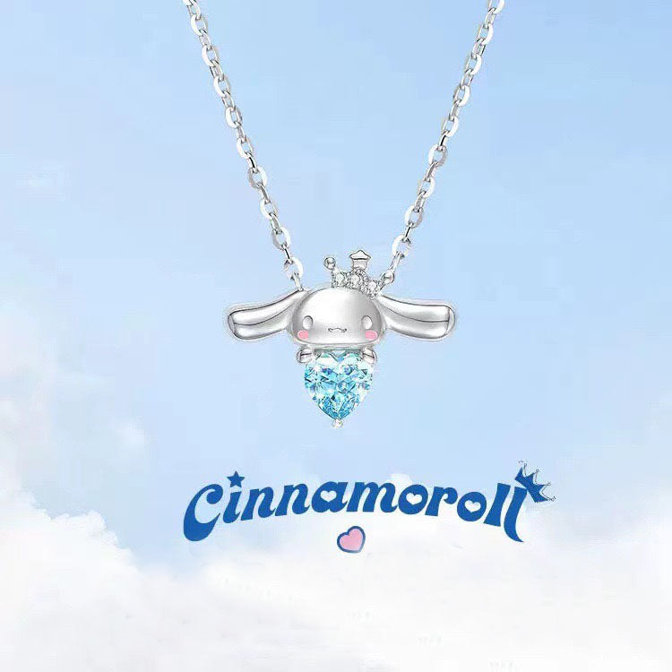 Necklace- HK Cinna Kuromi  Melody pretty gift