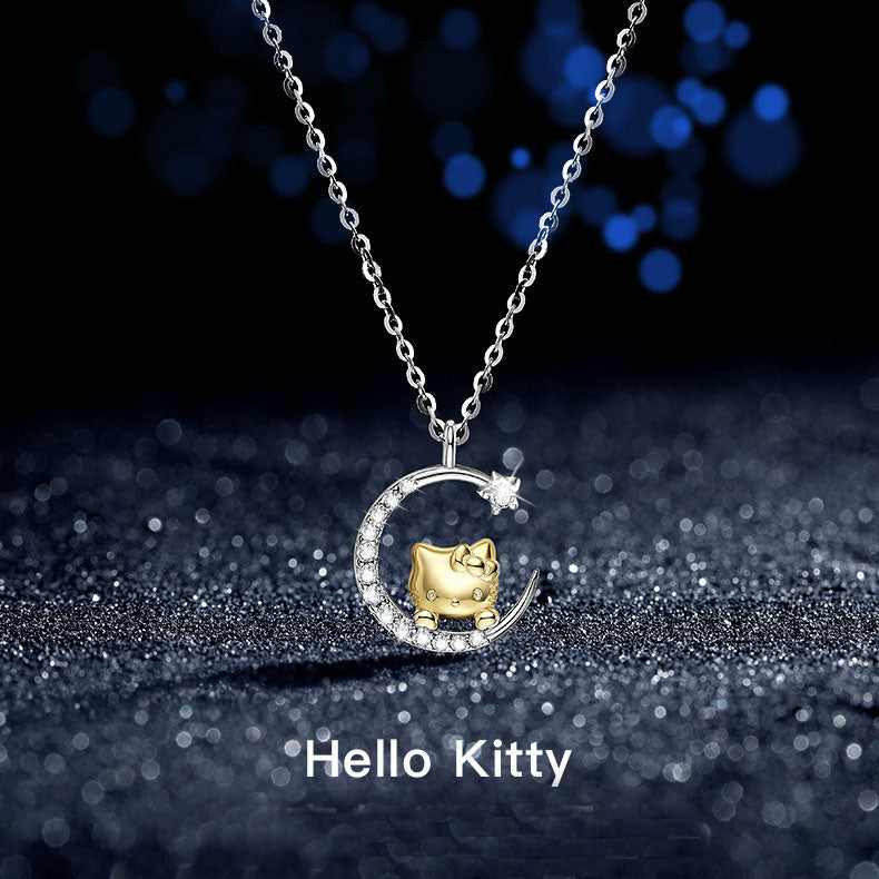Necklace- HK Cinna Kuromi  Melody pretty gift