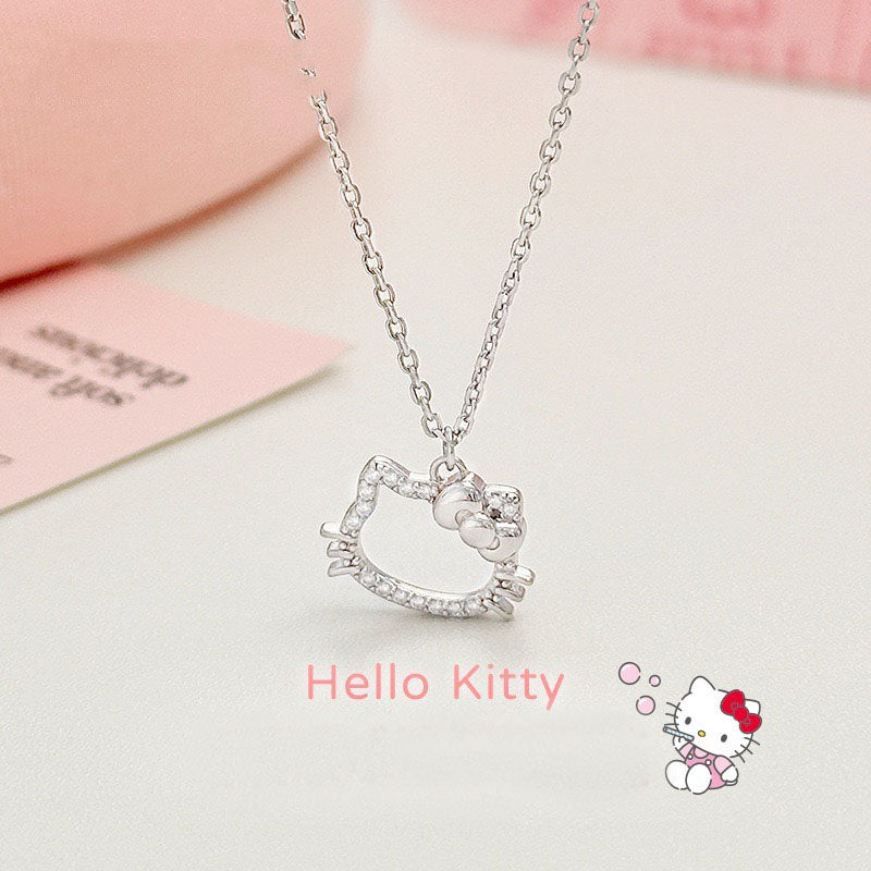Necklace- HK Cinna Kuromi  Melody pretty gift