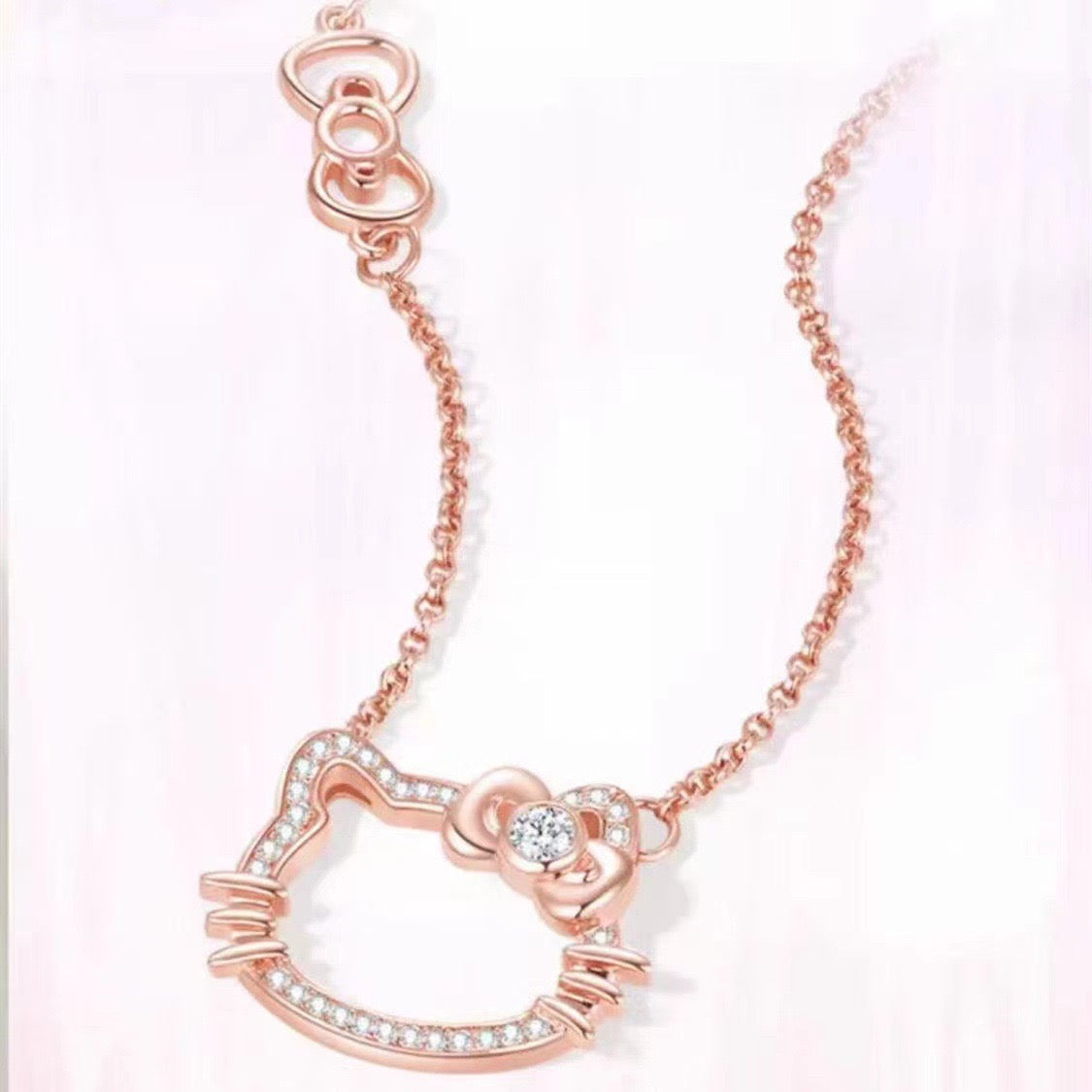Necklace- HK Cinna Kuromi  Melody pretty gift
