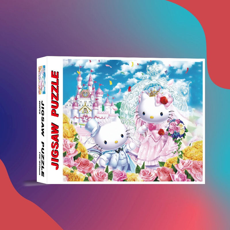 Sanrioo 1000-Piece Puzzle- cute characters collection