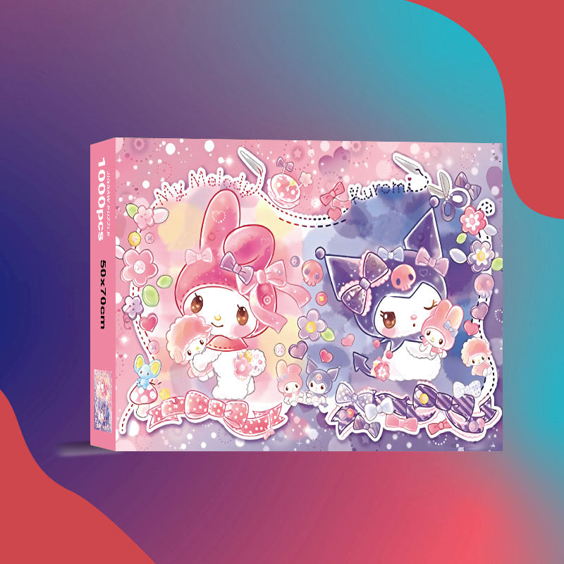 Sanrioo 1000-Piece Puzzle- cute characters collection