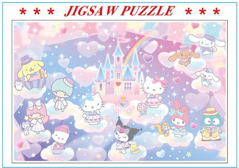 Sanrioo 1000-Piece Puzzle- cute characters collection