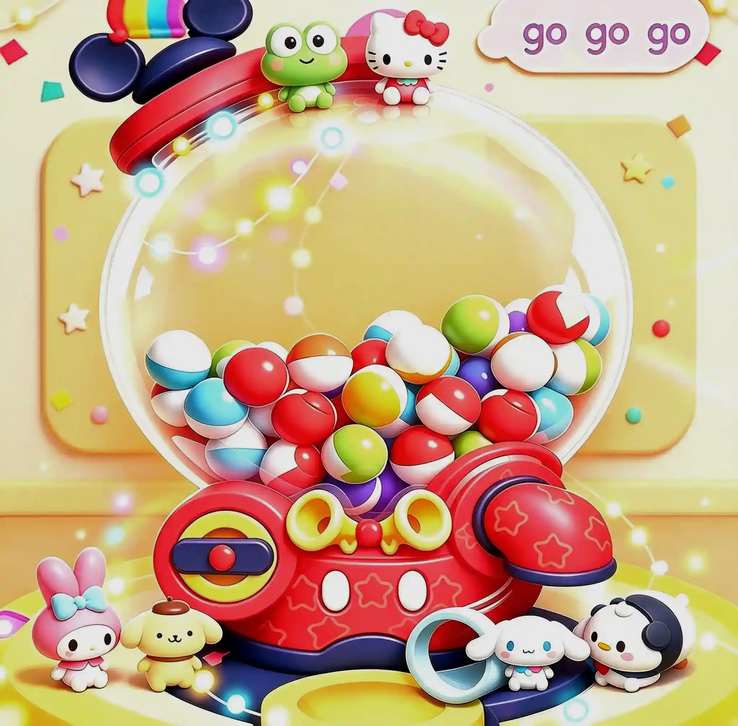 Drop a ball get some cute items